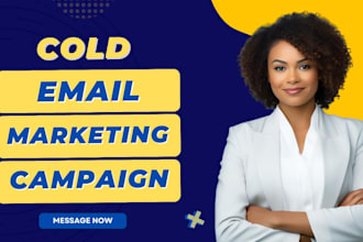 setup cold email marketing campaign, email sequence, email platform, email copy