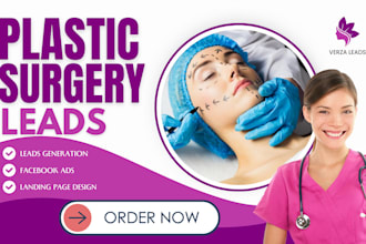 generate plastic surgery lead, surgery, cosmetic surgery leads, beauty spa leads