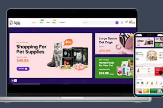 build pet supplies dropshipping store, pet shopify store pet accessories website