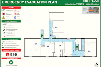 create fire emergency plan for your safety