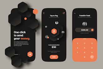 build money transfer app, nfc app, tap and pay app