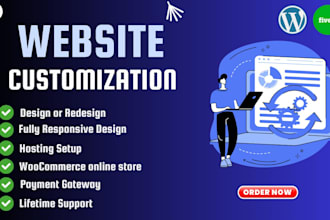 custom wordpress site design and troubleshooting expert