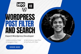 create advanced post and product filters with ajax search in wordpress