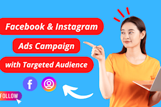 manage facebook and instagram ad campaigns as an advertising and ad creative