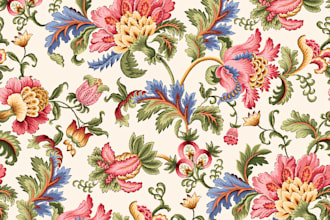 seamless, pattern, wallpaper design