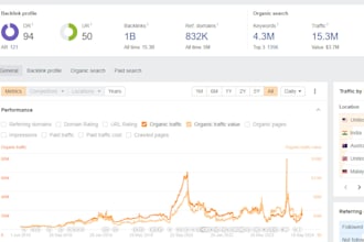 provide comprehensive ahrefs and semrush reports for SEO and competitor analysis