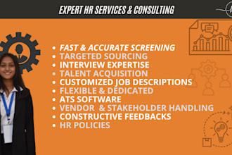 provide expert HR consulting and talent acquisition services