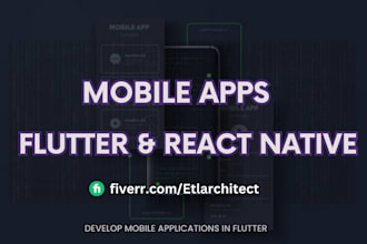 develop mobile apps with flutter, react native, and flutterflow