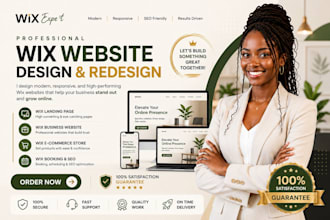 wix website design wix website redesign wix website development