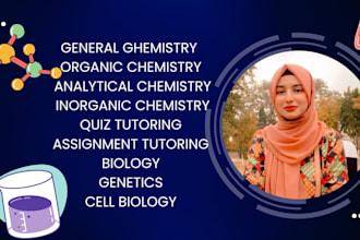 teach you general, organic and analytical chemistry