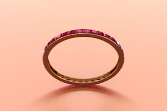 do custom 3d jewelry name pendants and 3d renderings