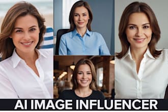 create realistic ai image or ai influencer