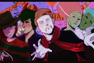 draw characters for you