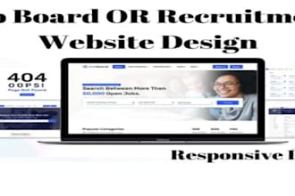create job board or job portal listing website like indeed