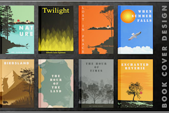 design creative modern minimalist pro book cover or ebook cover