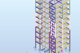 design and analyze structures using revit, autocad, and robot structural