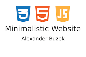 create a simple, minimal, website for you, including logo and marketing material