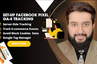 fix and setup facebook pixel conversion API, ga4 direct server side tracking