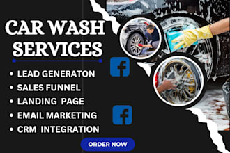 generate car wash leads car repair leads car detailing leads car wash website