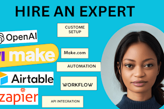 setup make com automation made com integration latenode zapier airtable scenerio
