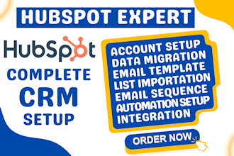 do hubspot data migration list importation email segmentation templates sequence