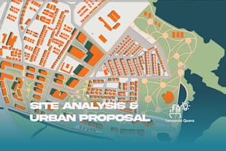 design professional urban master plans and site analysis