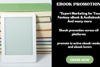 do audible promotion,ebook,fantasy,kindle book,audiobook,kdp promotion