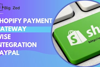 setup shopify payment gateway integration paypal stripe