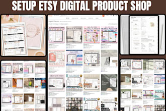 setup etsy sales seo setup etsy digital products digital planner etsy shop