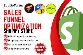 setup sales funnel shogun gempages mailchimp forms qikify sales shopify store