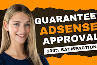 provide guaranteed google adsense approval, adsense approved, passive income,