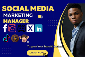 be your crypto nft token social media manager, meta discord ig twitter setup