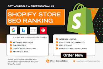 do advance shopify store SEO ranking sherpas avada tapita booster tiny yoast app