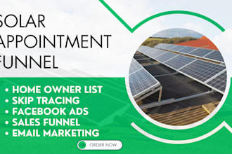 provide converting solar leads roofing leads solar appointment lead generation