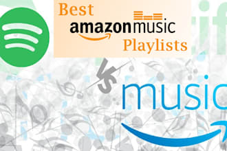 do pitch amazon music promotion USA music promotion to 999k playlist listeners