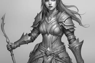draw your fantasy character