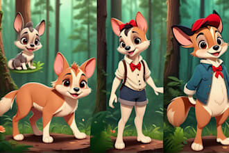 create a unique disney pet portrait