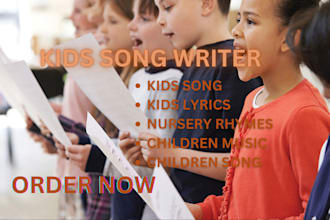 write and sing your kids song nursery rhymes christian children song