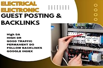 do electrical guest post on high da tech blog
