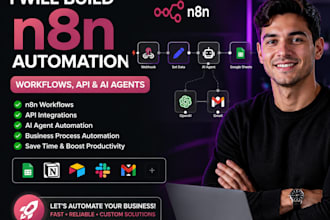 setup n8n automations, n8n ai agents, n8n workflows, ai automations on n8n, API