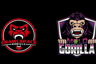 create an awesome gorilla logo design for your business