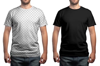 create product mask image, product mockup for print on demand design tool