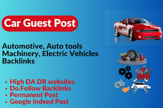 uk usa car guest post automotive tools machinery do follow backlinks