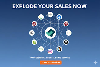cross list products to poshmark, ebay, and etsy using vendoo or flyp