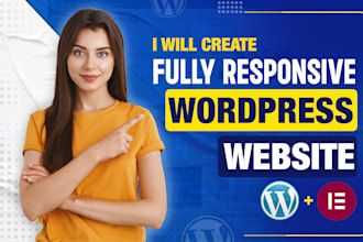 do clean and modern wordpress website design and web development