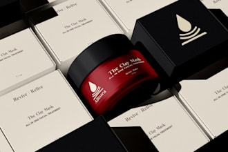 design a beauty, skincare, and cosmetic logo with branding