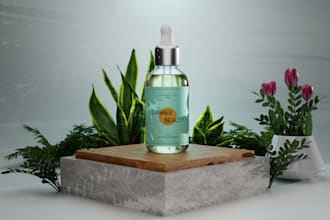 create 3d product design and photorealistic rendering