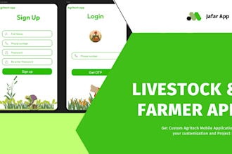 develop on demand, livestock management app, farmer app, agritech application
