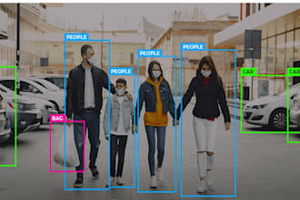 do image annotation, segmentation, bounding box, and all data labeling for ai
