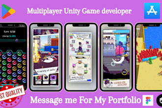develop multiplayer game for android ios web and PC